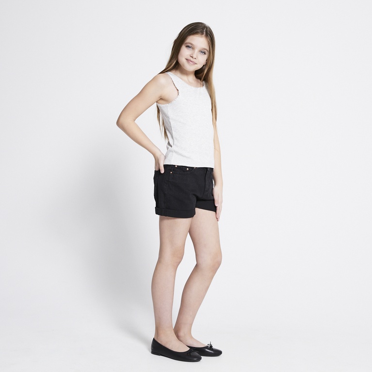 Denim shorts "Sunny star" Black Used